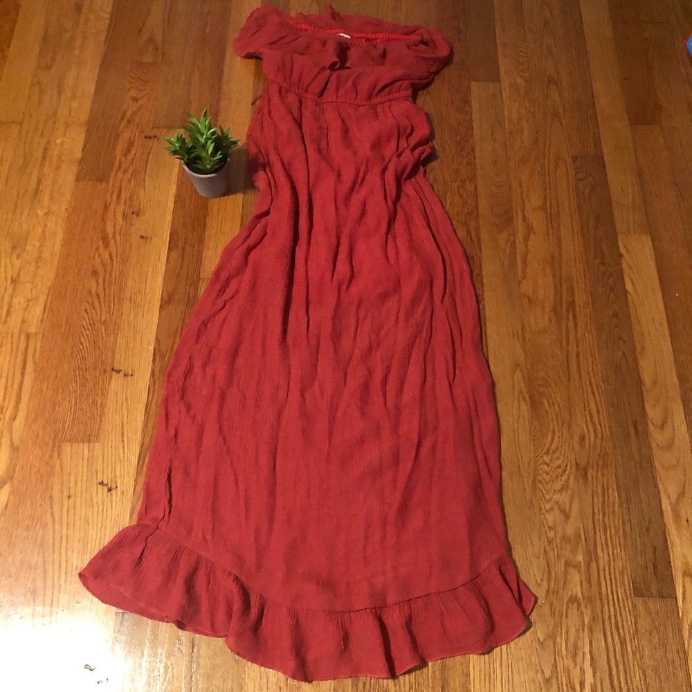 Flowy Ruffled Maxi